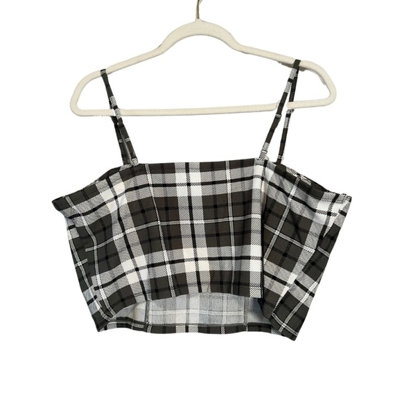 2 SETS OF Plaid Crop Top & Flared Pants Set β XXL (19) β Brand New! - Picture 3 of 7